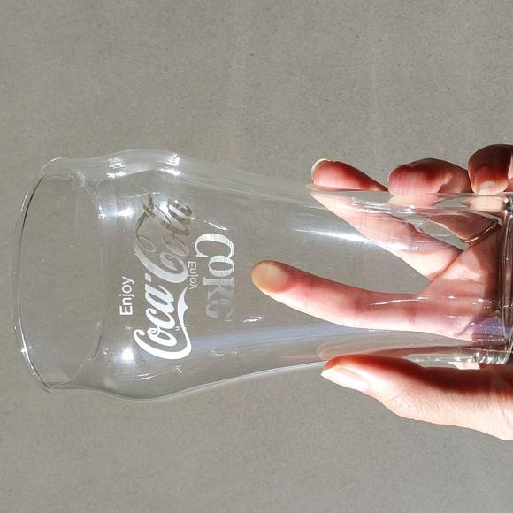 🛒$3 with bundle Vintage tapered Coka Coca-Cola glass - Picture 4 of 7